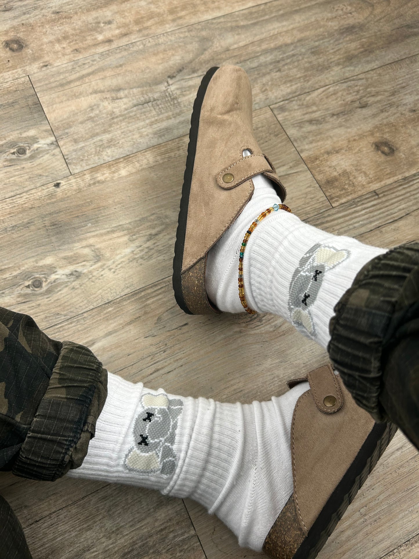 Stuffed Elephant Socks ( 1 pair)