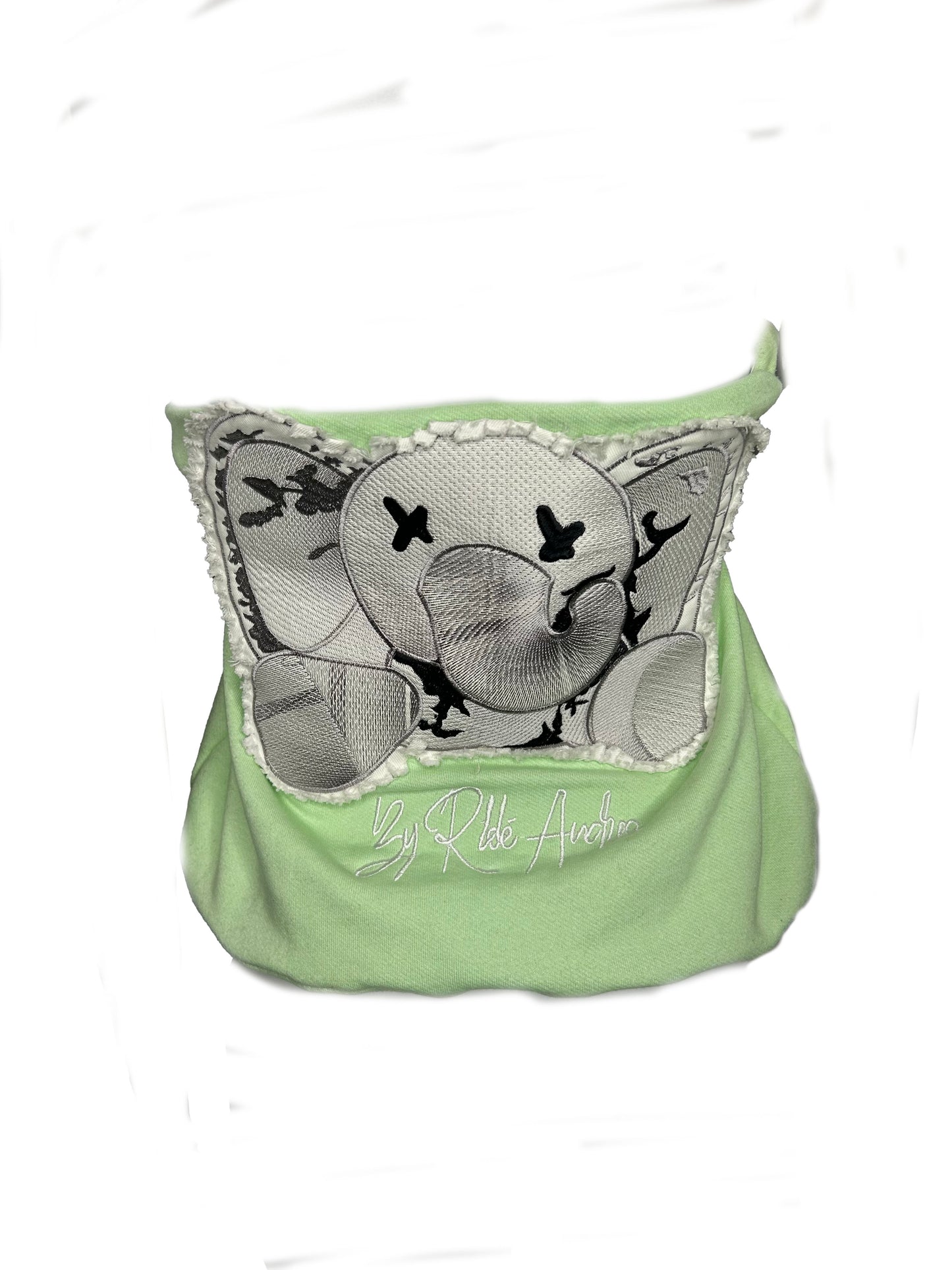 *PRE-ORDER*GREEN Distress Stuffed Elephant Tube Top
