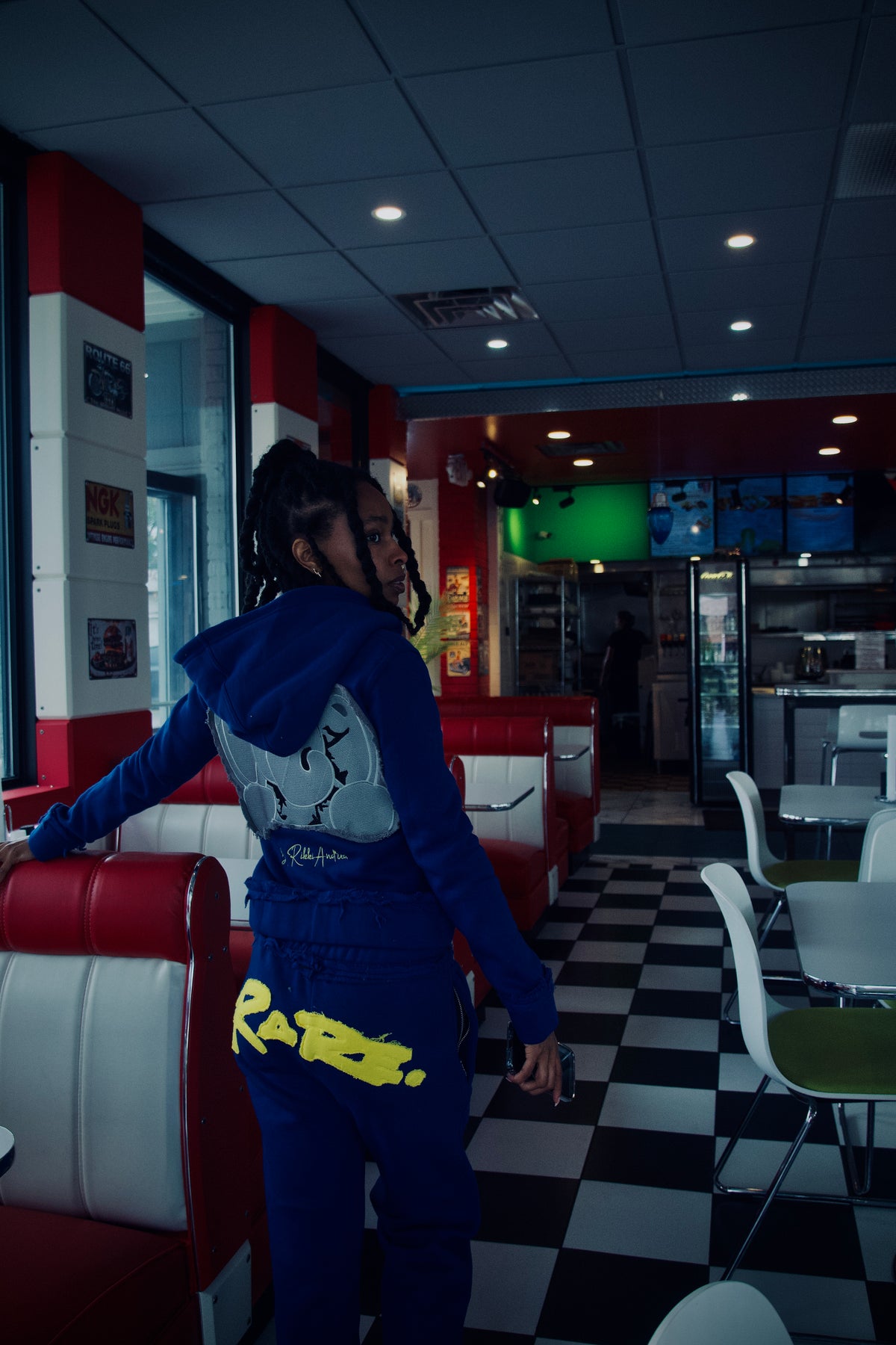 BLUE Distress 2.0 Rare Low Rise Pants