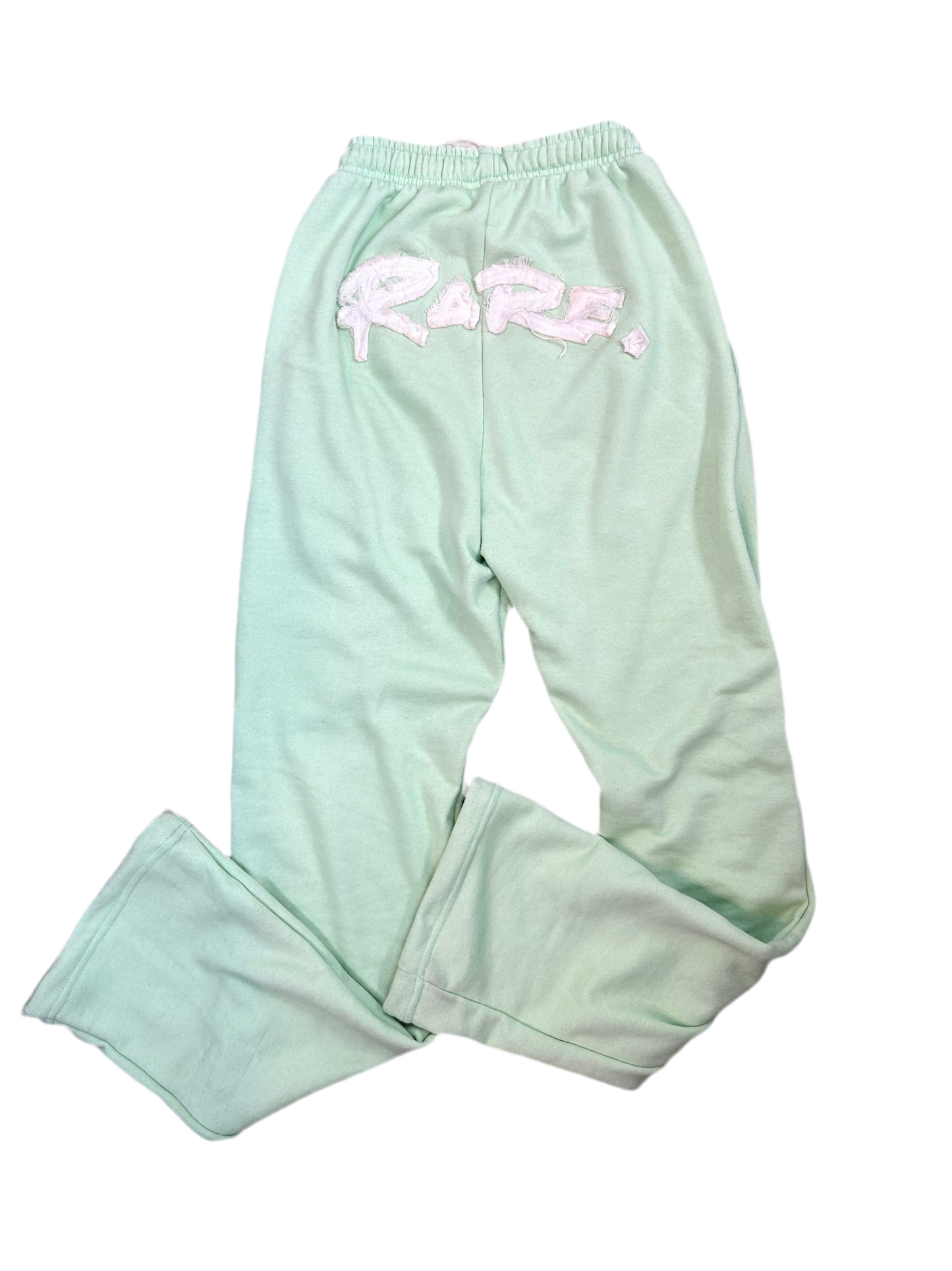 GREEN Distress Rare Low Rise Pants