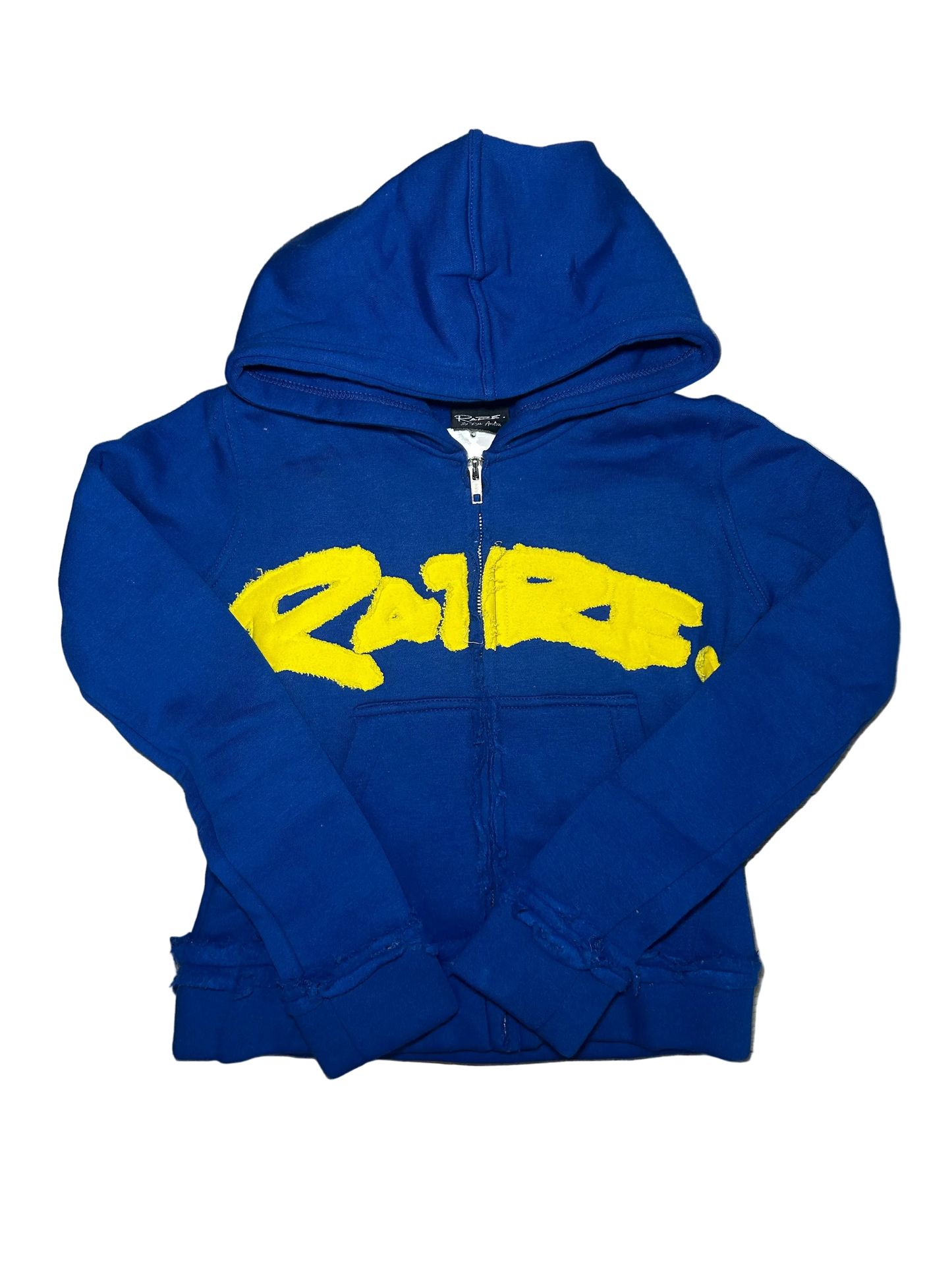 BLUE Distress 2.0 Stuffed Elephant Zip Hoodie